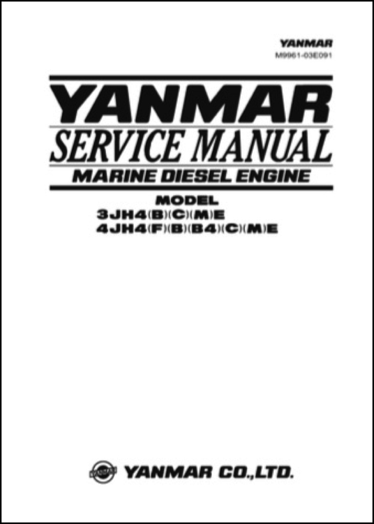 Yanmar diesel engine repair manual